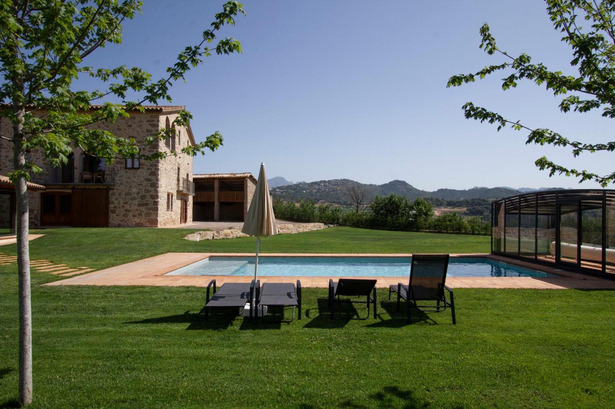 La Creu De La Pinya Villa Berga Exterior foto